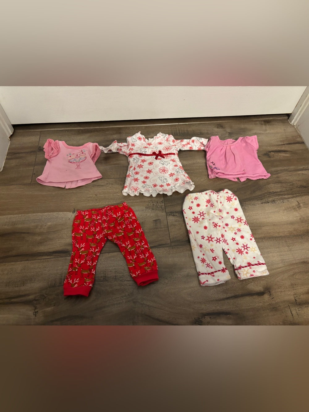 American Girl Doll mismatch Pjs